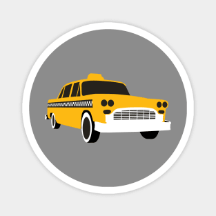 Big Yellow Taxi Magnet